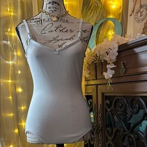 White Women's Camisole Dancewear Size M